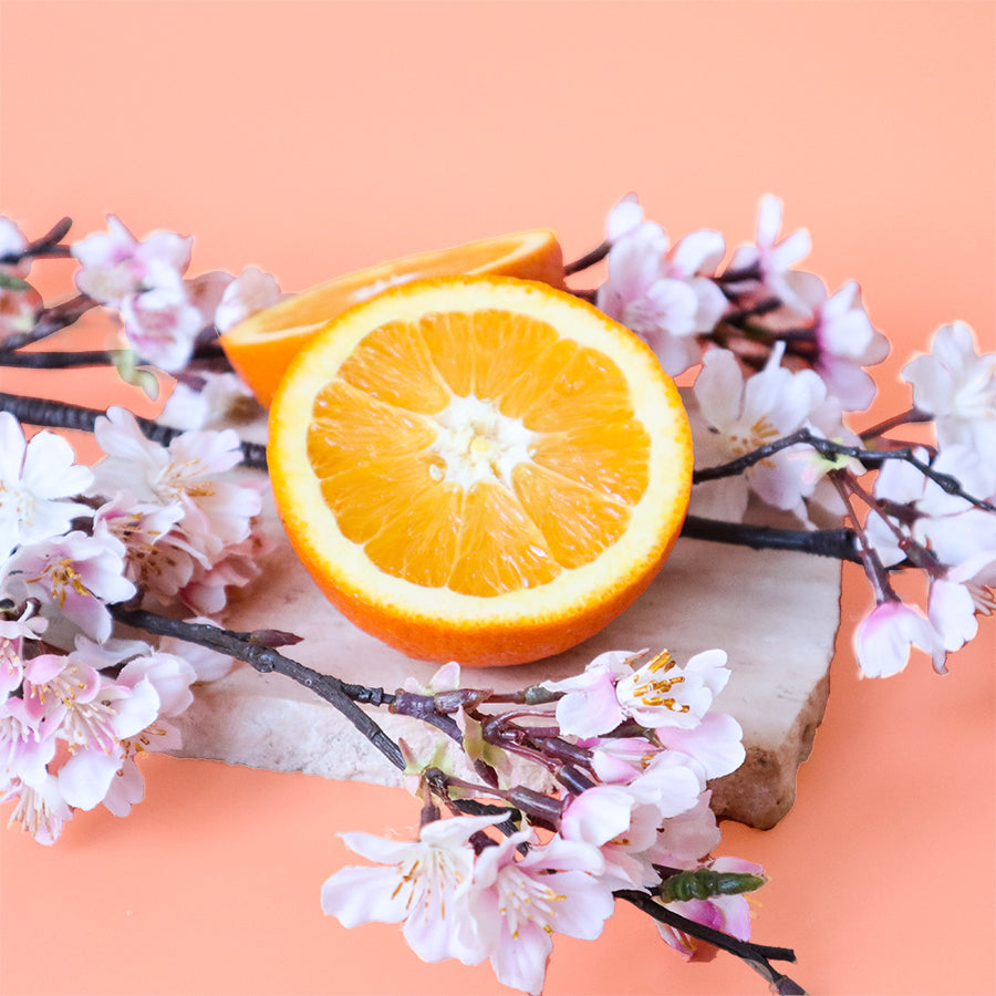 White peach and outlet orange blossom perfume