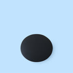 Flat Tin Lid Large - Black