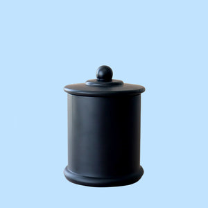 
                  
                    Danube Type Candle Jar Medium With Knob Lid - Matte Black
                  
                