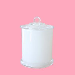 
                  
                    Danube Type Candle Jar Large With Knob Lid - Opaque White
                  
                