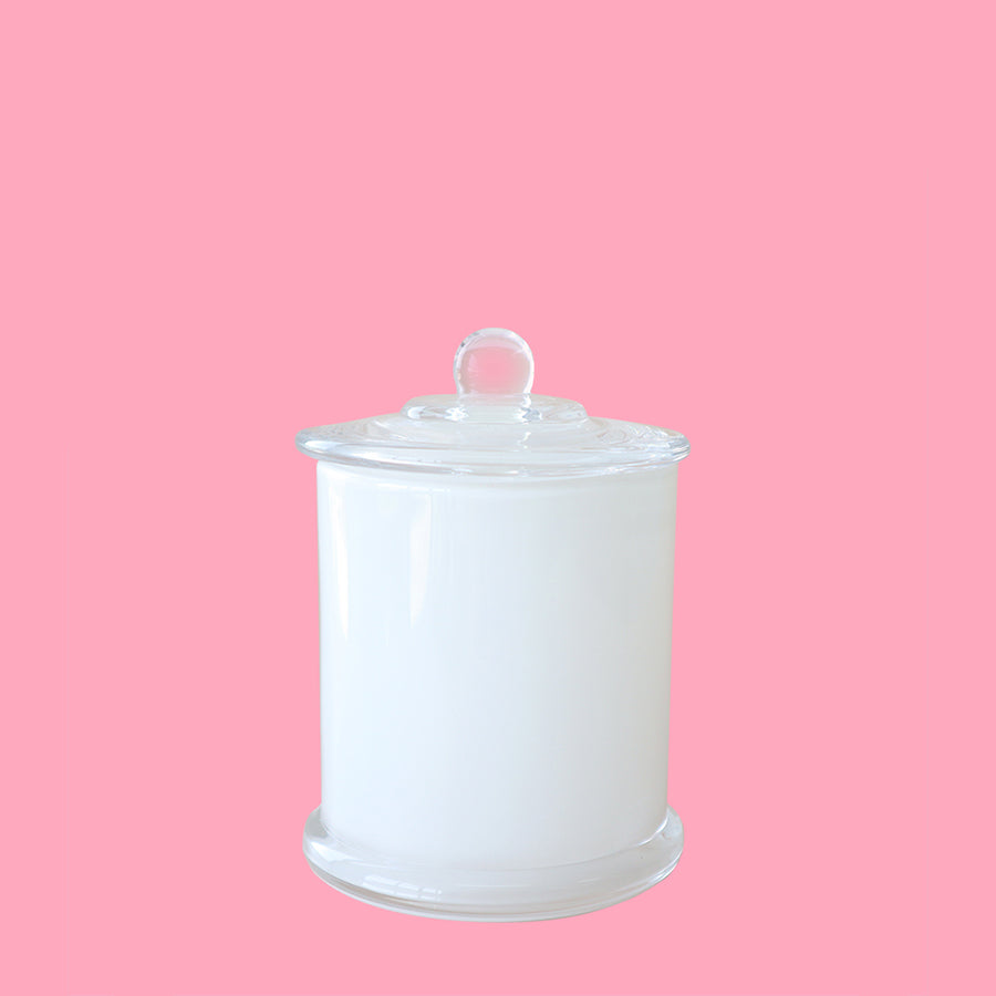 
                  
                    Danube Type Candle Jar Medium With Knob Lid - Opaque White
                  
                