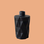 Diamond Glass Diffuser Jar - Black
