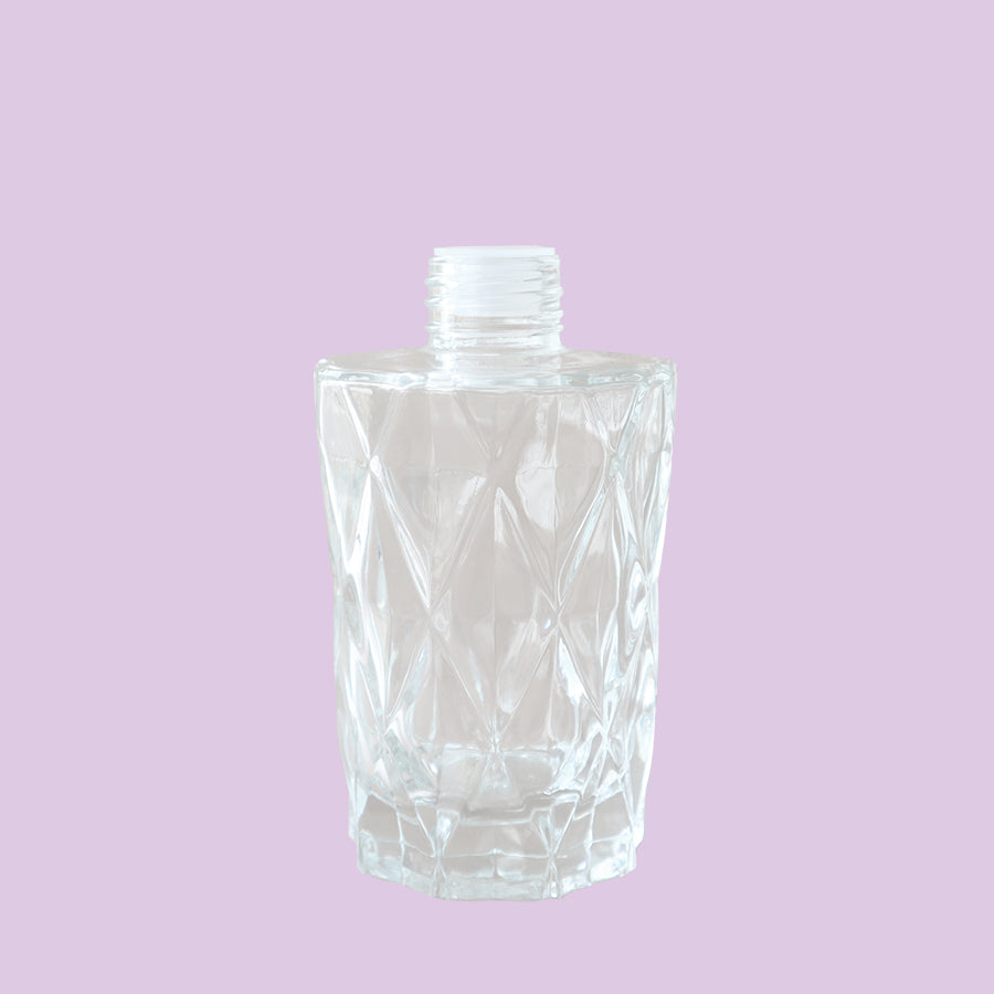 Diamond Glass Diffuser Jar - Clear | Scent Method