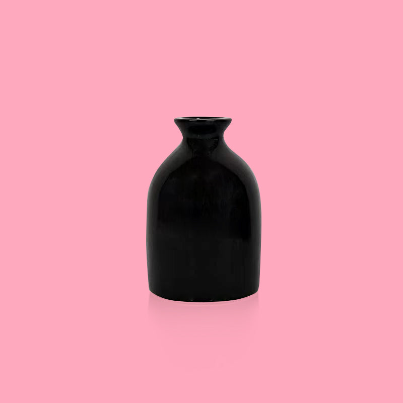 Silk Ceramic Diffuser Jar - Black