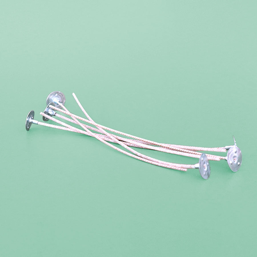 Wicks HTP 104 - 150mm Long / Wick Tab 16mm / 20mm x 6mm | Scent Method